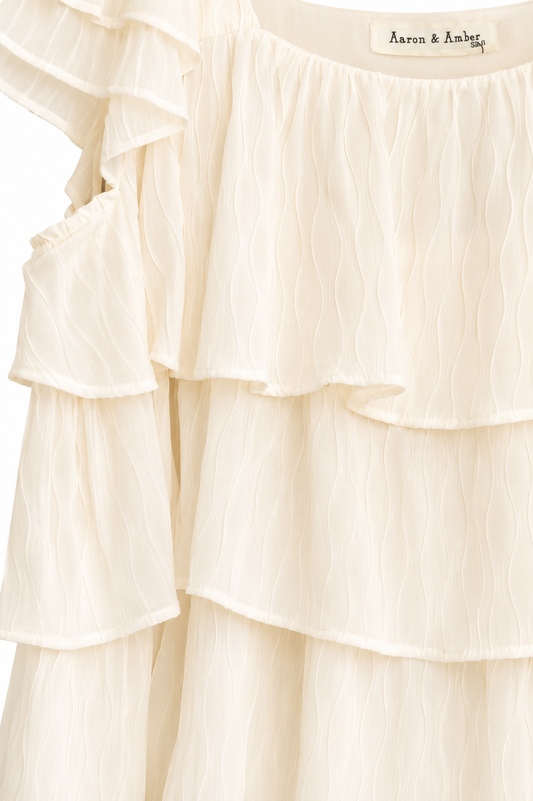Blusa con olanes