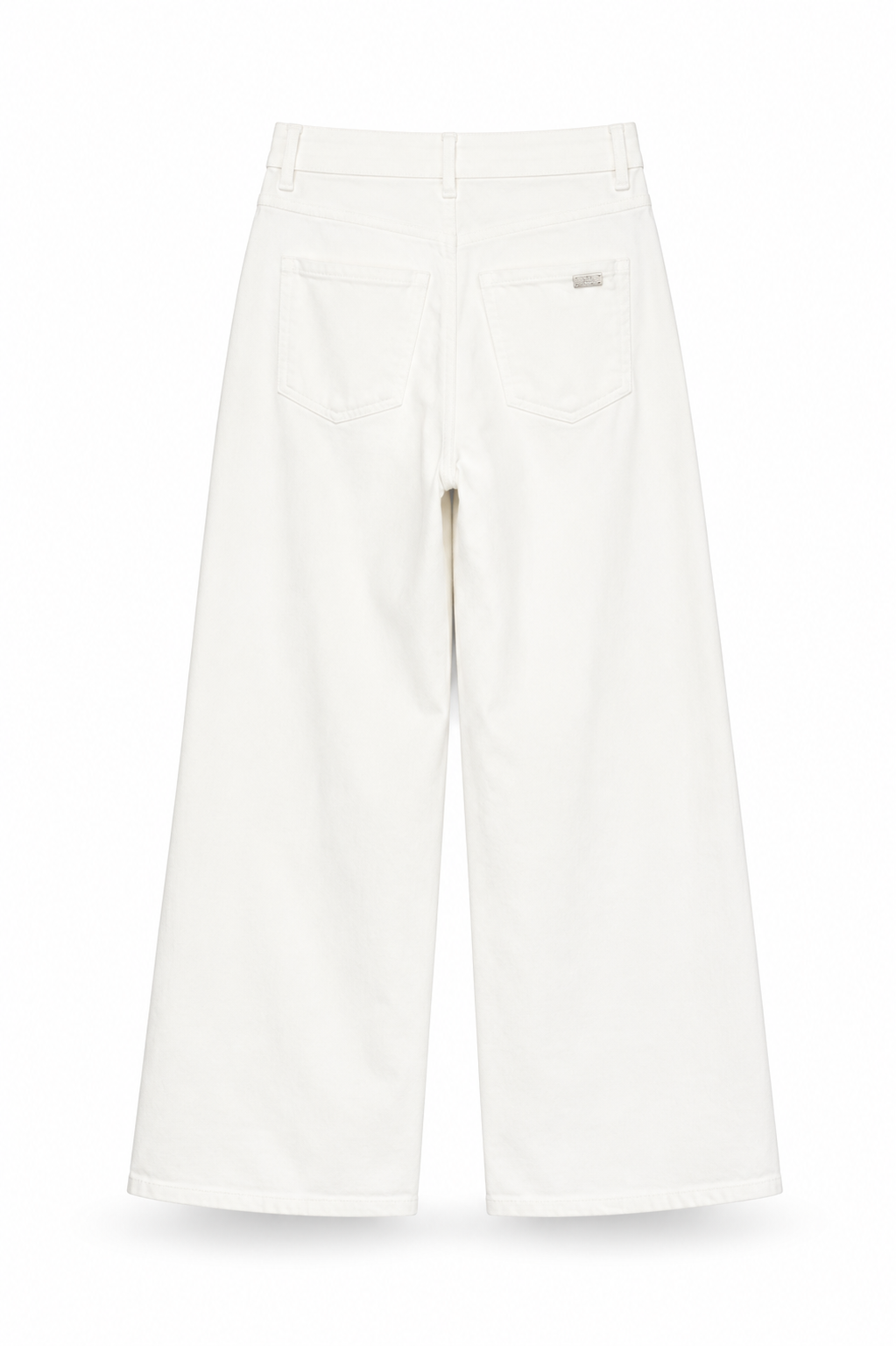 Jean wide leg blanco