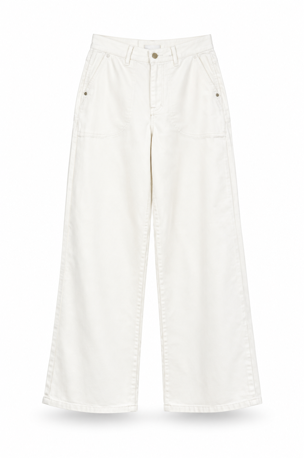 Jean wide leg blanco